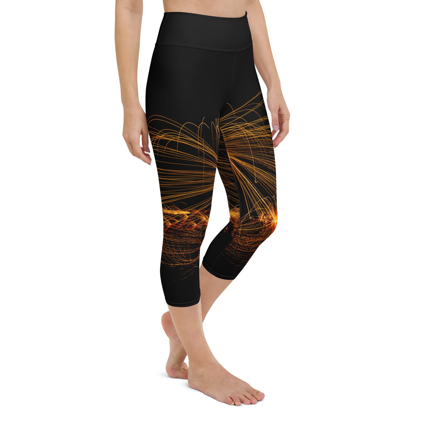 Legging court de yoga
