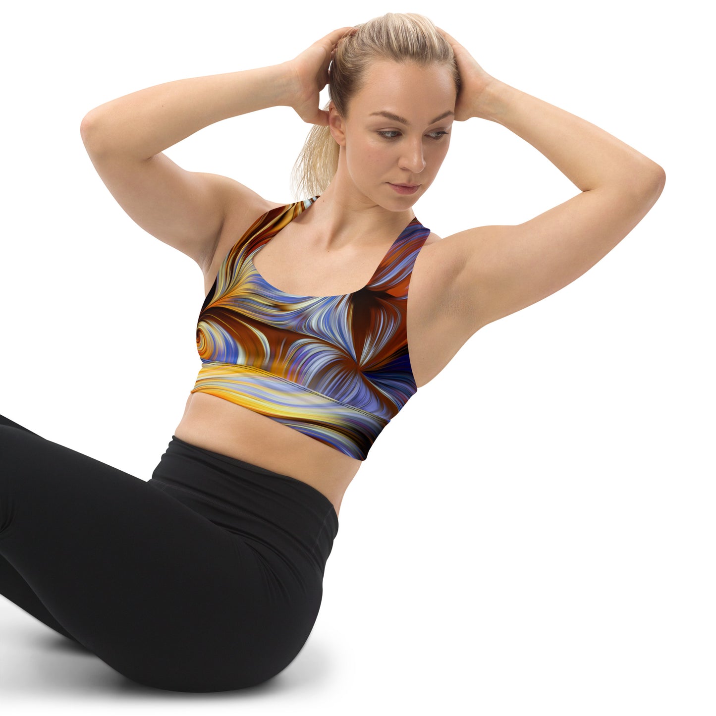 Brassière de sport longue