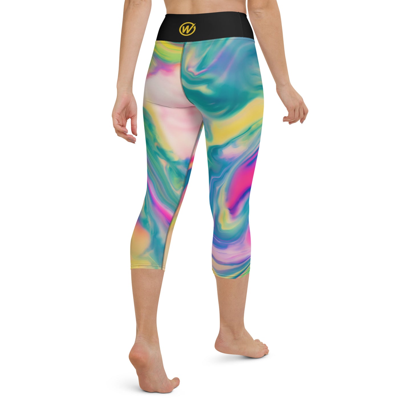 Legging court de yoga