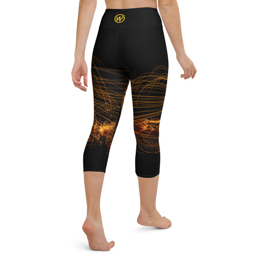 Legging court de yoga