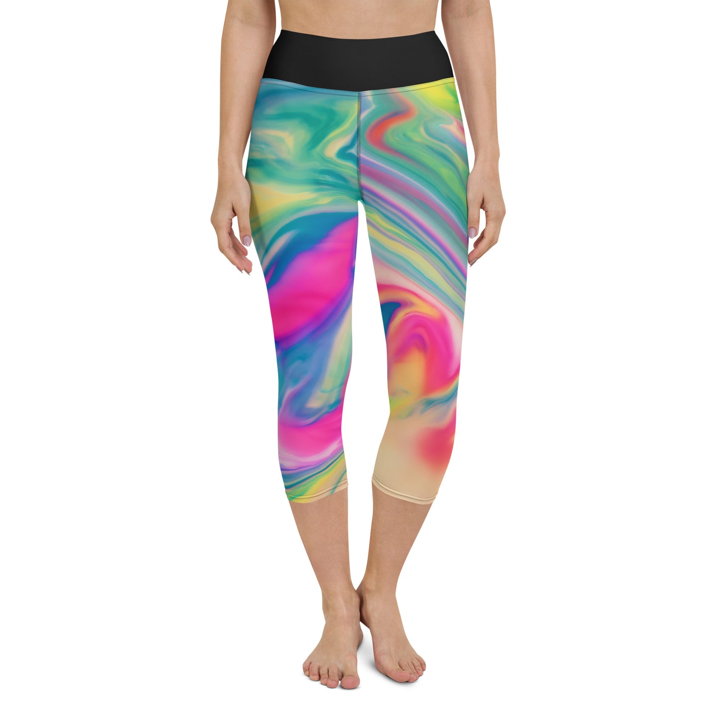 Legging court de yoga