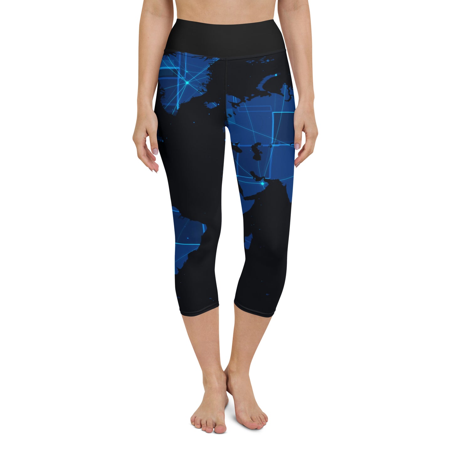 Legging court de yoga