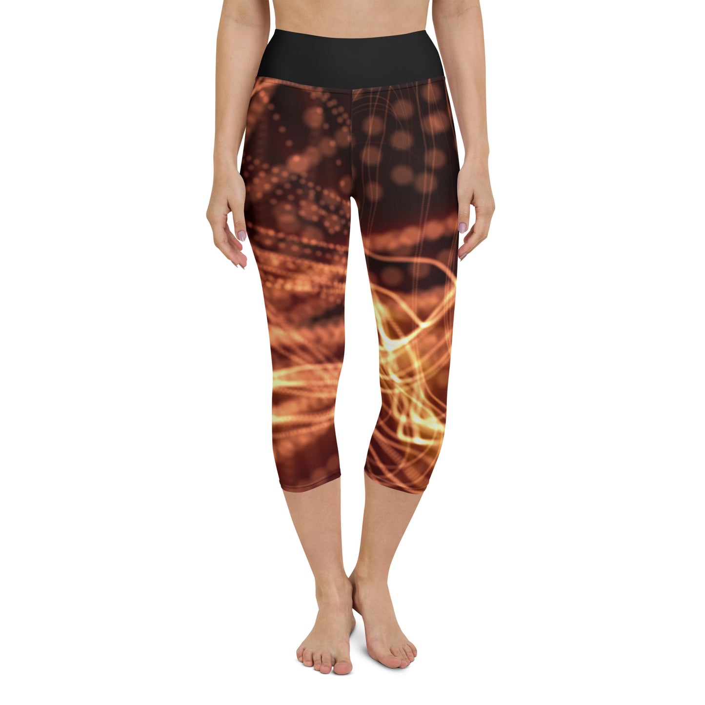 Legging court de yoga