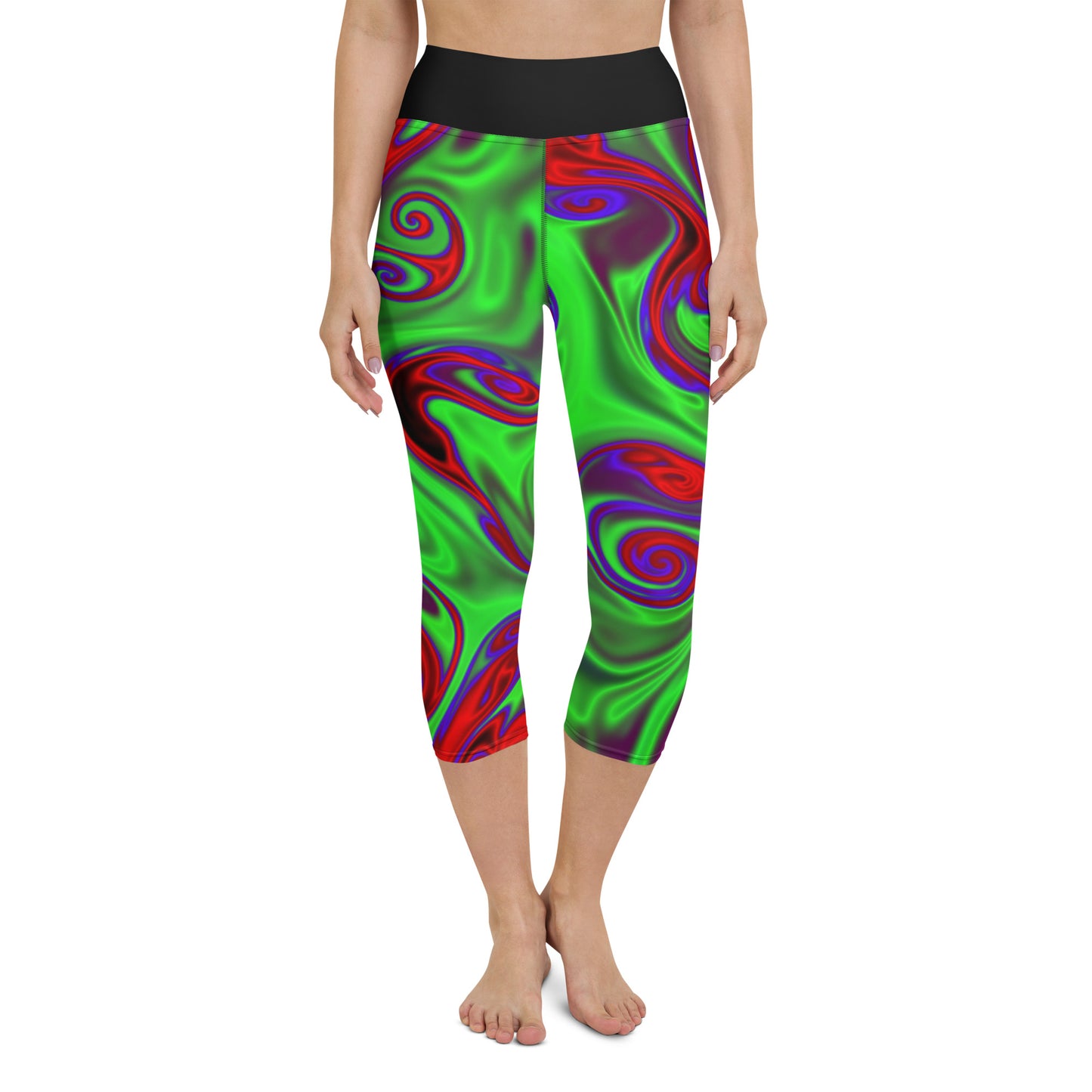 Legging court de yoga