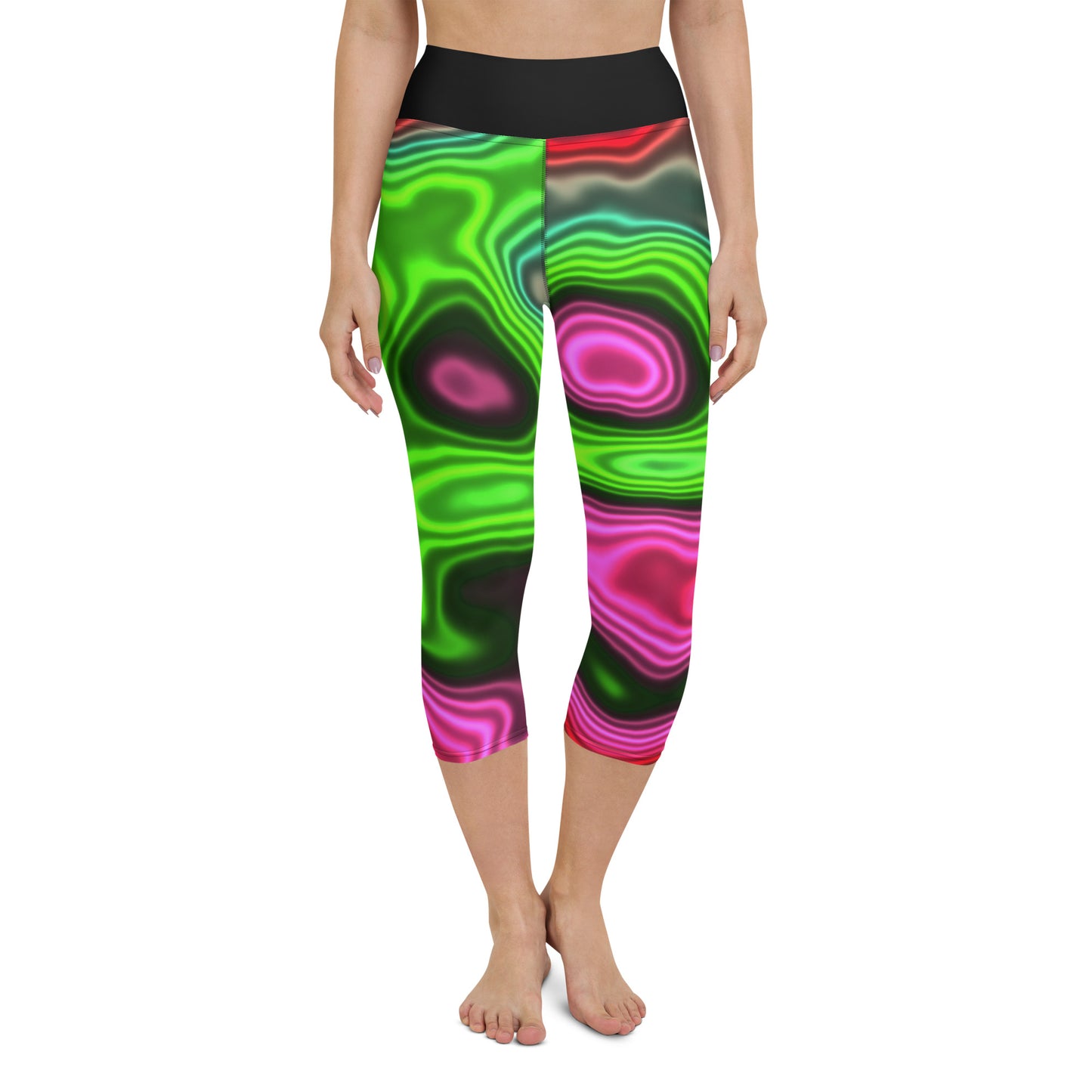 Legging court de yoga