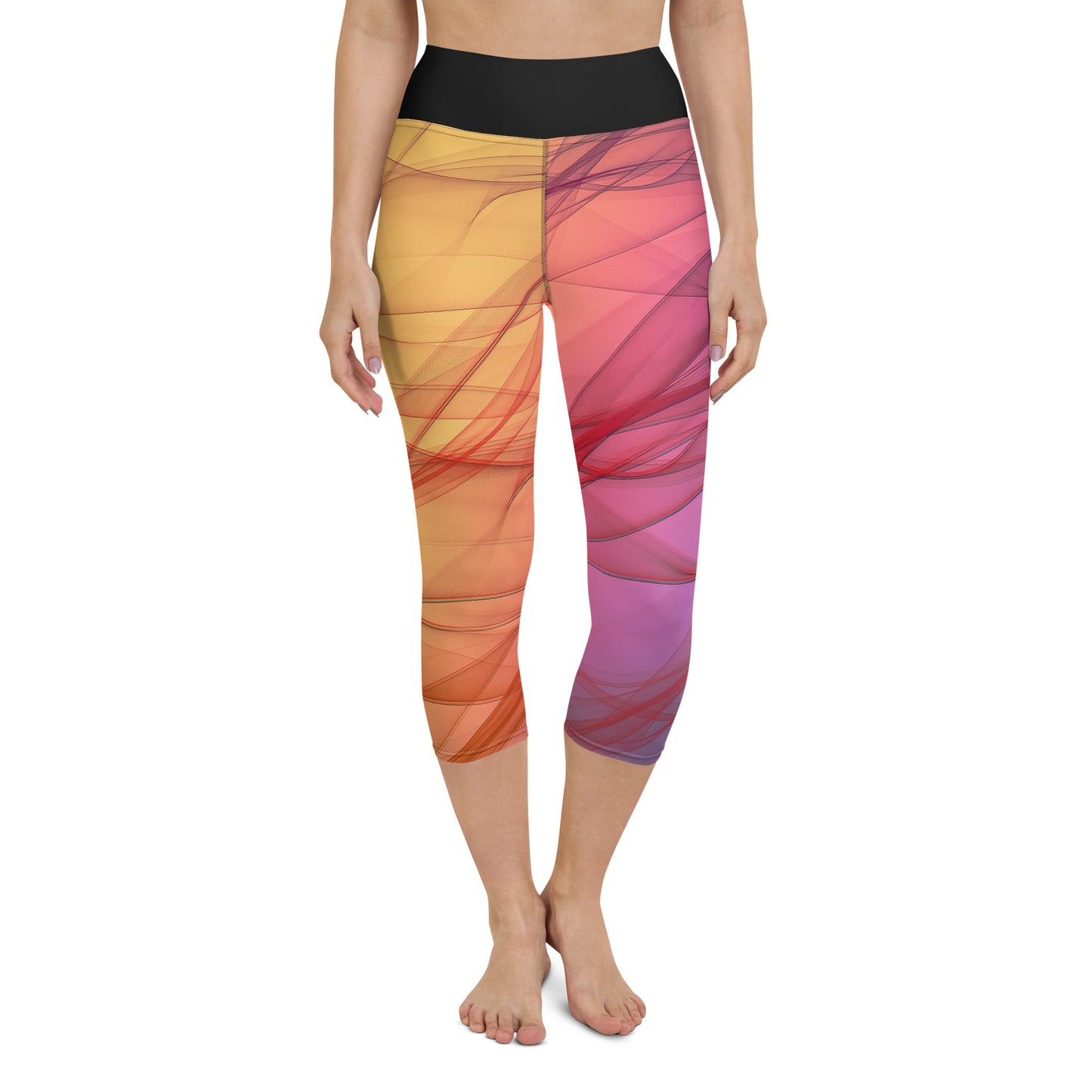 Legging court de yoga