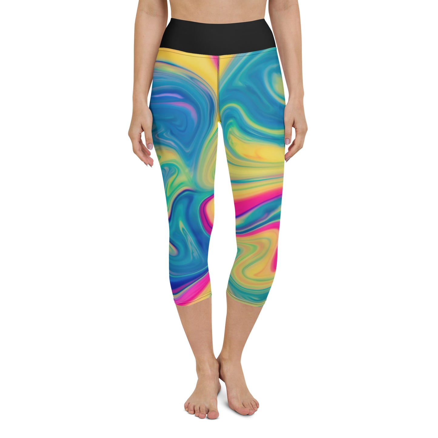 Legging court de yoga