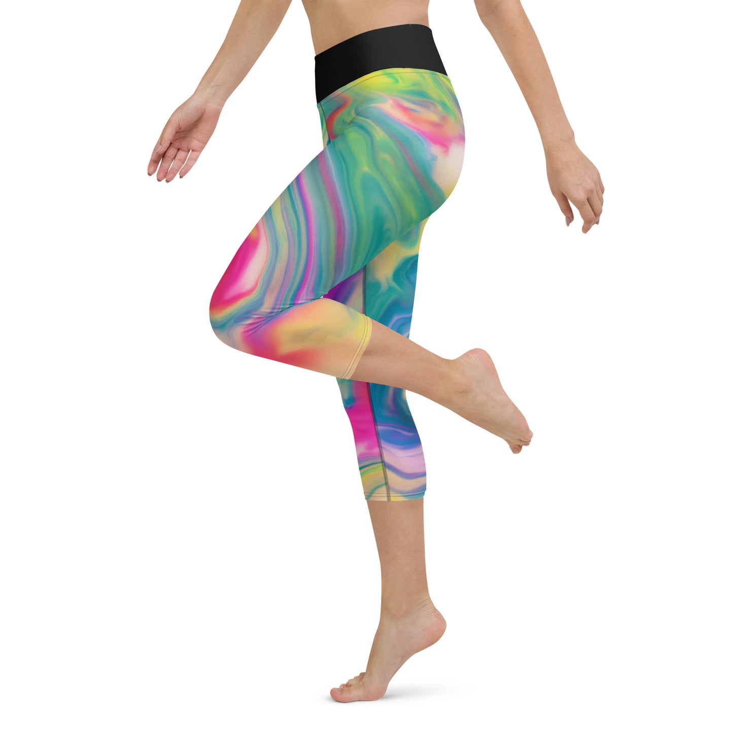 Legging court de yoga