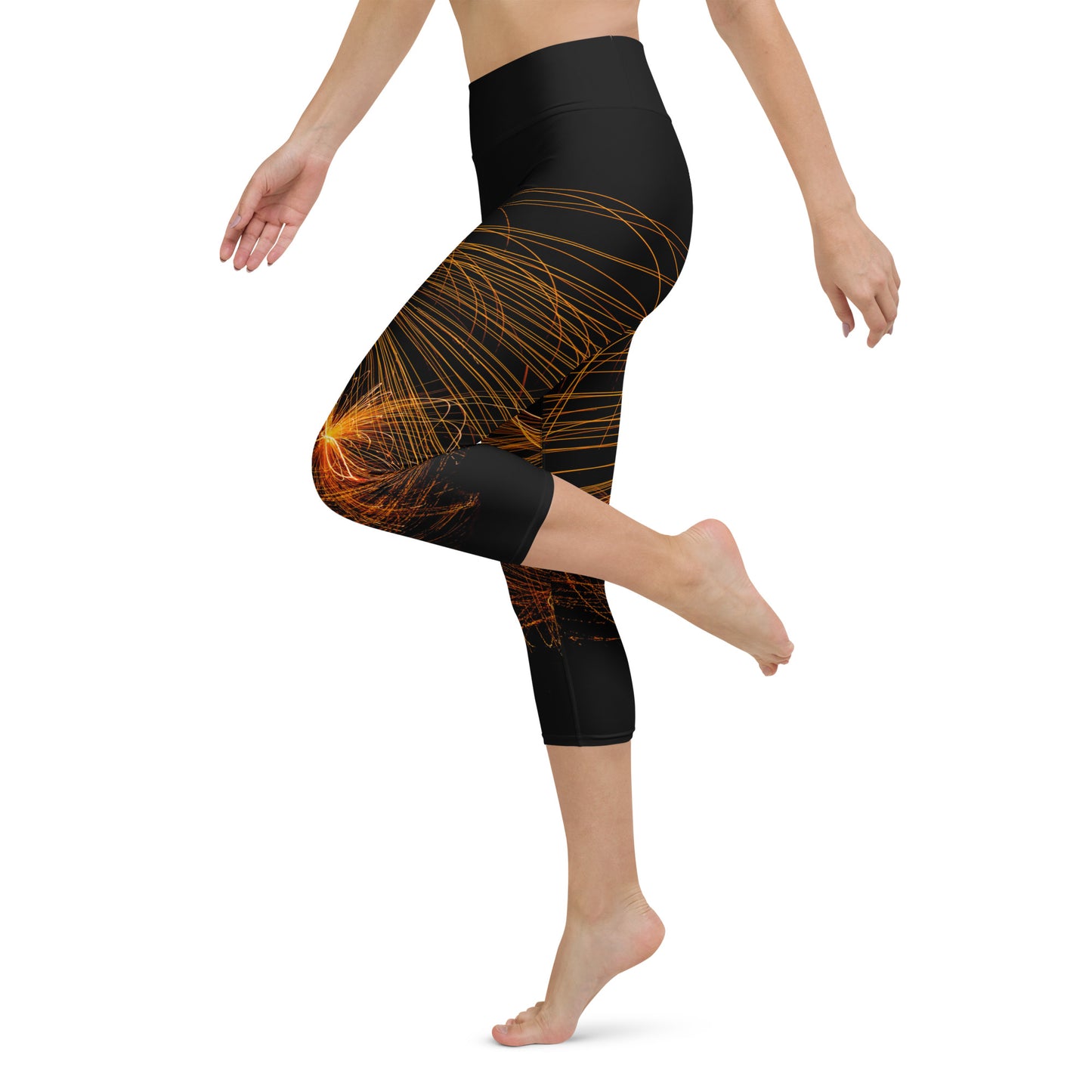 Legging court de yoga