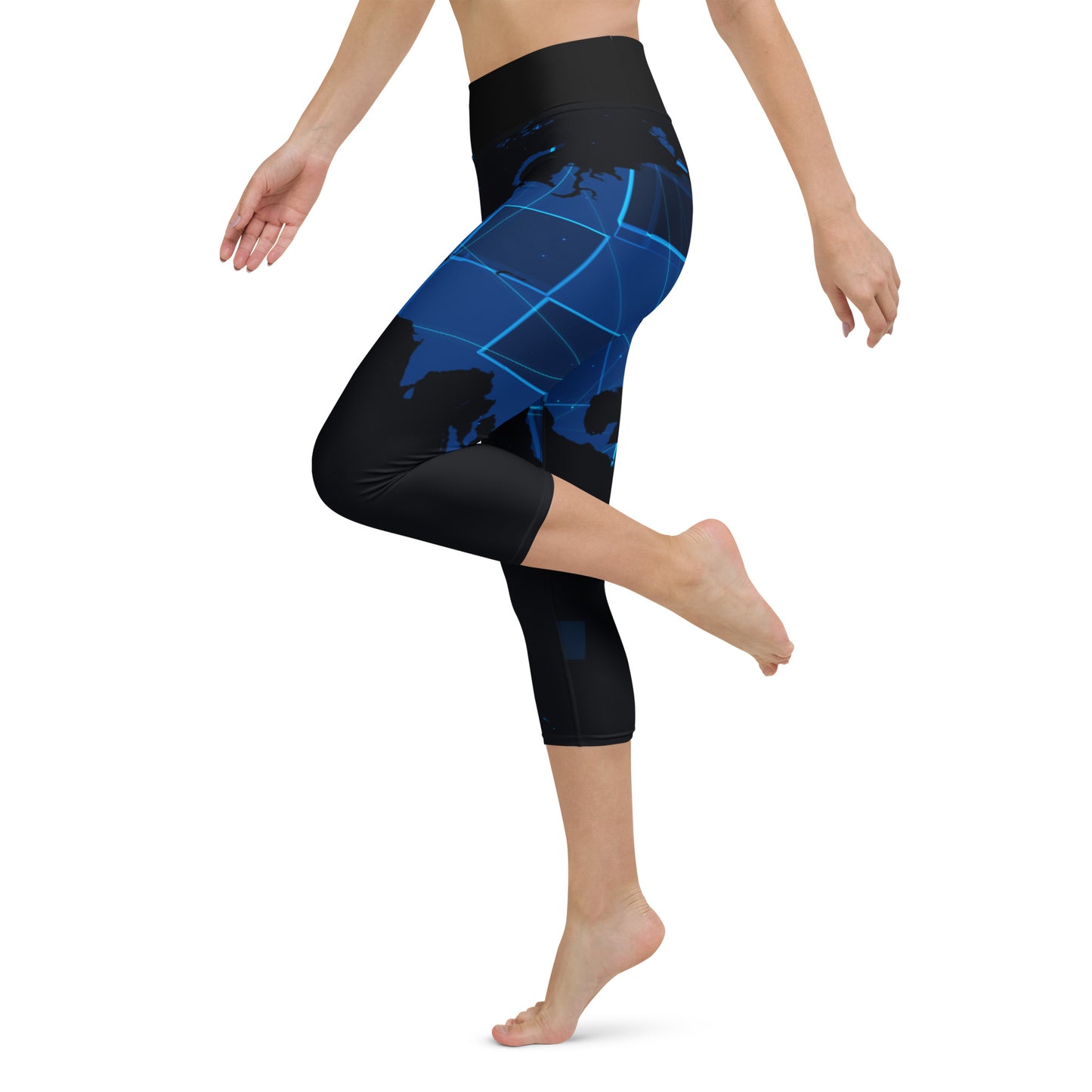 Legging court de yoga