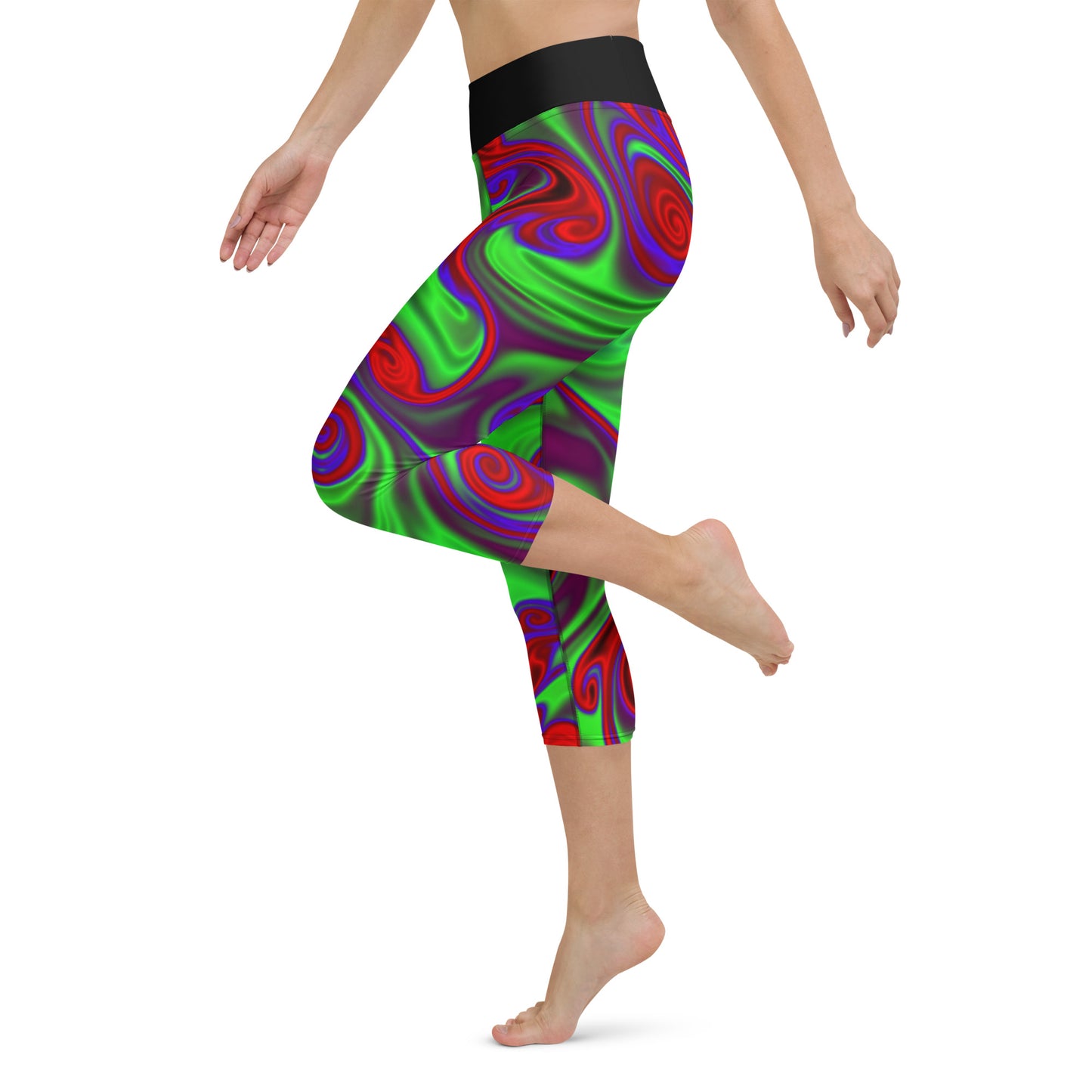 Legging court de yoga
