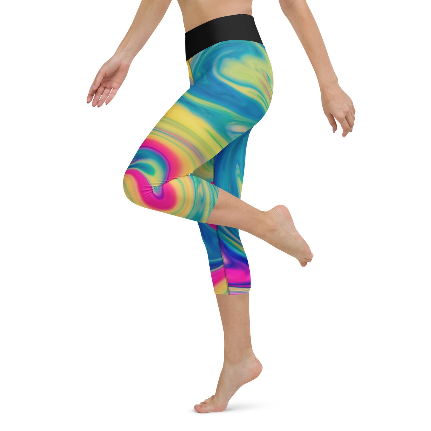 Legging court de yoga