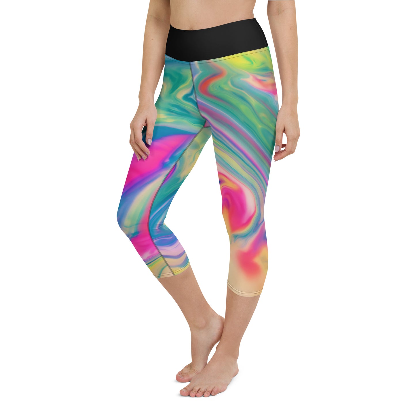 Legging court de yoga