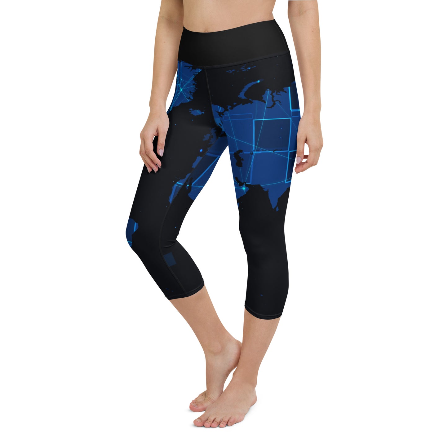 Legging court de yoga