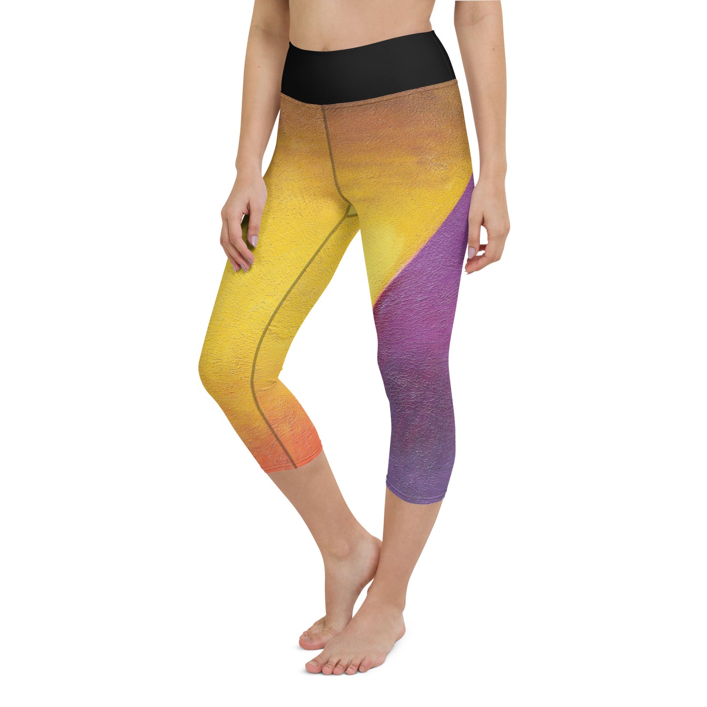 Legging court de yoga