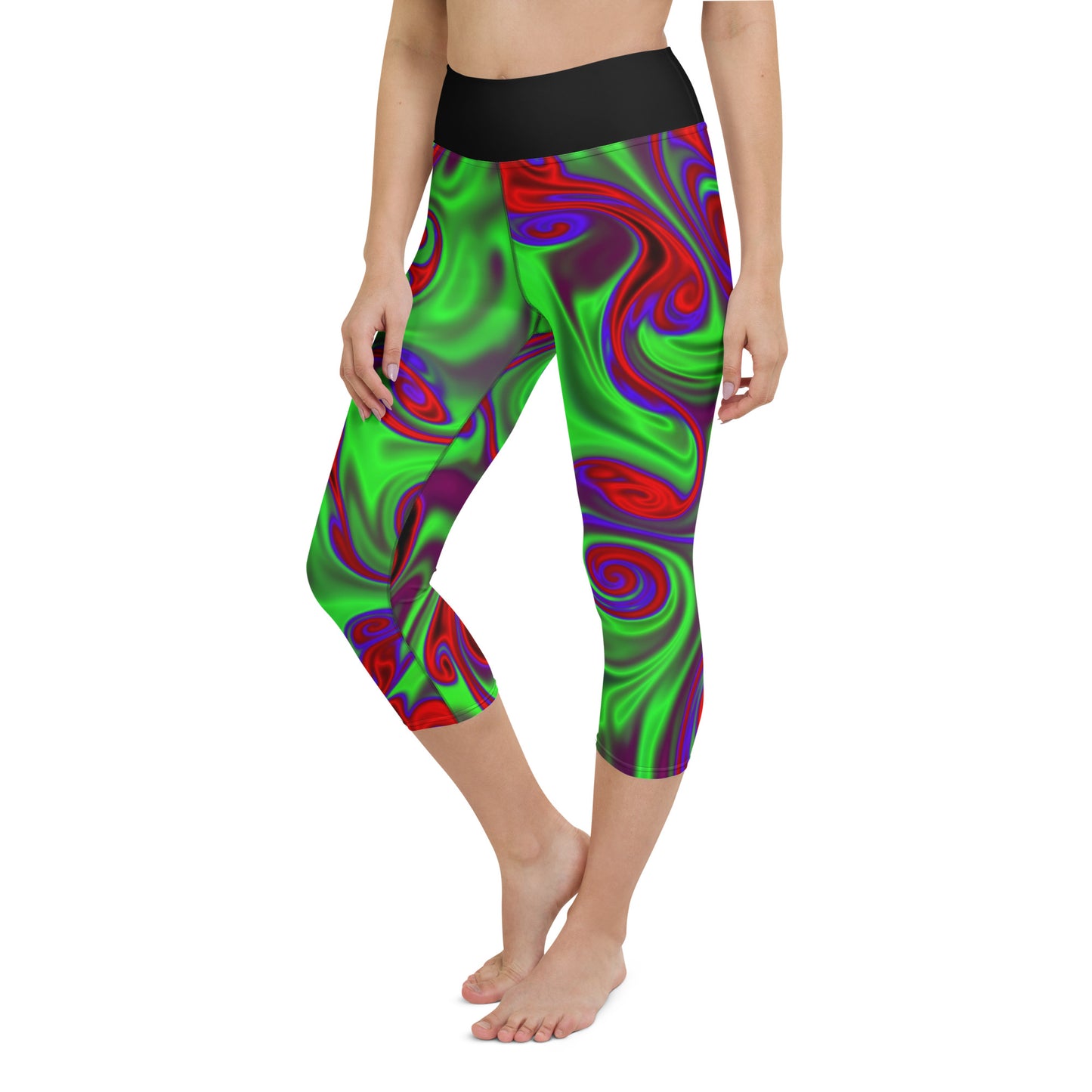Legging court de yoga