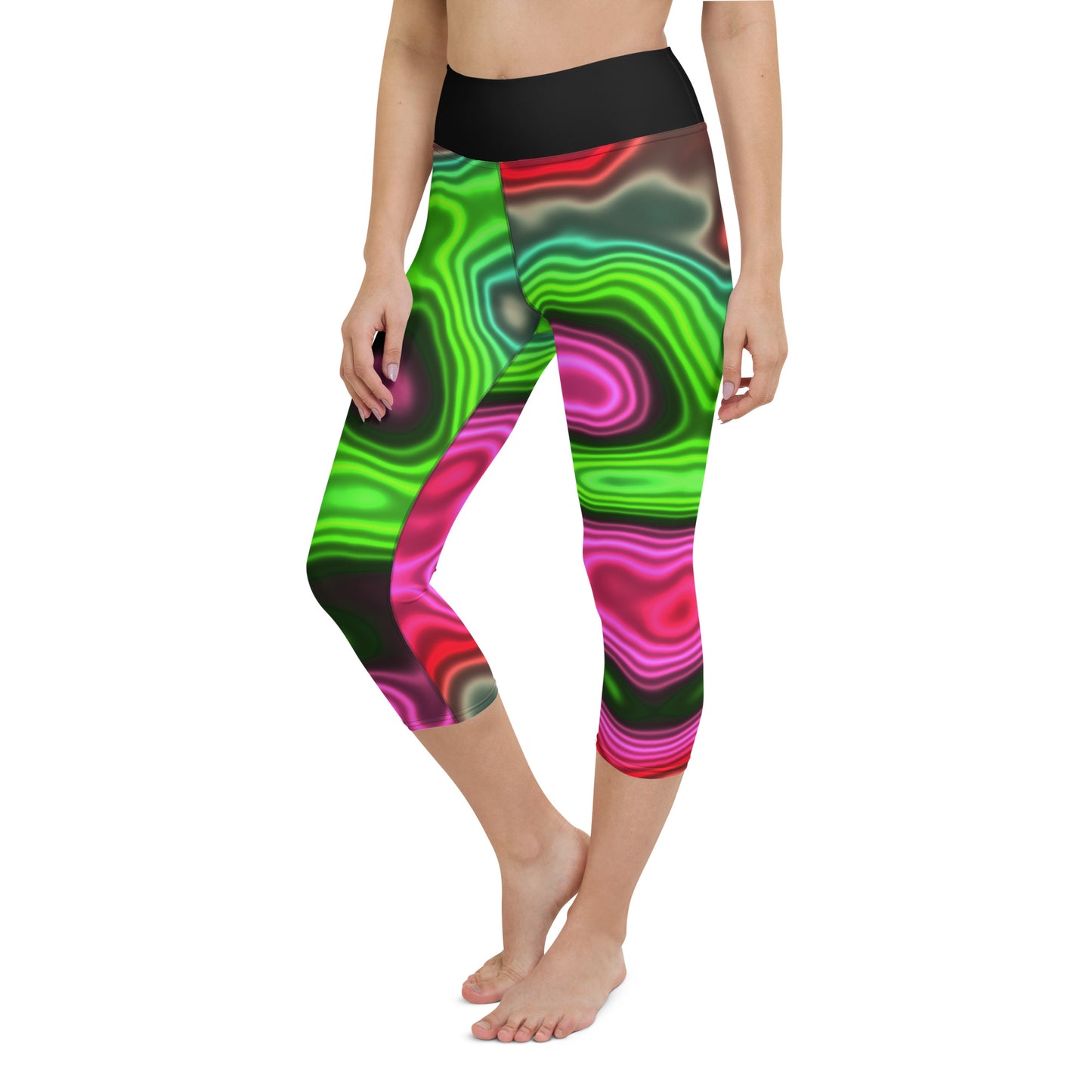 Legging court de yoga