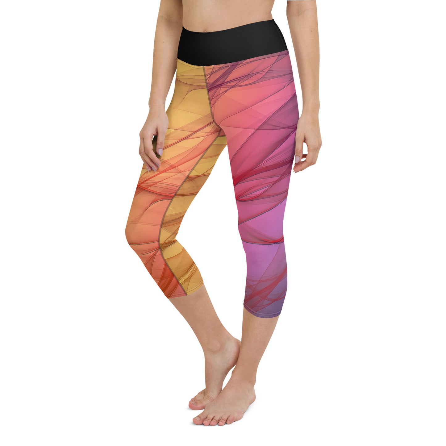 Legging court de yoga