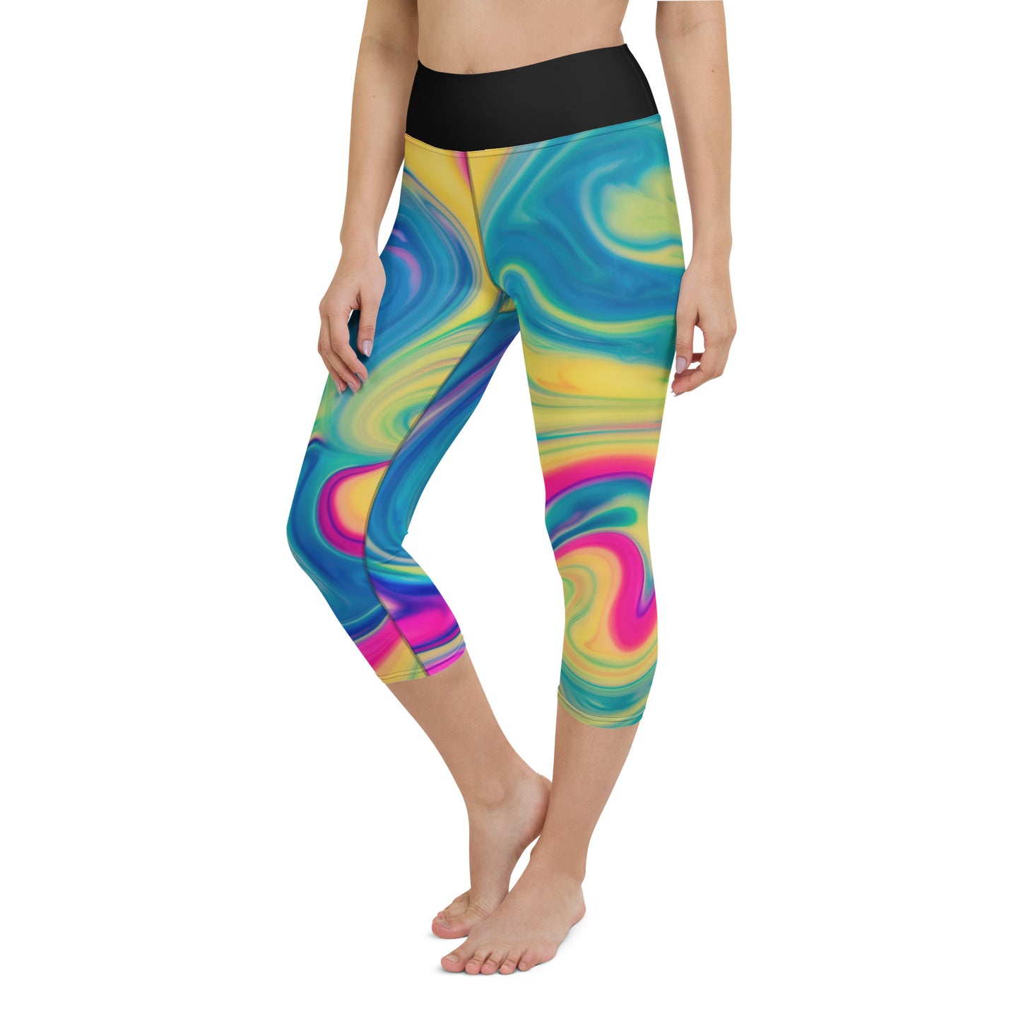 Legging court de yoga