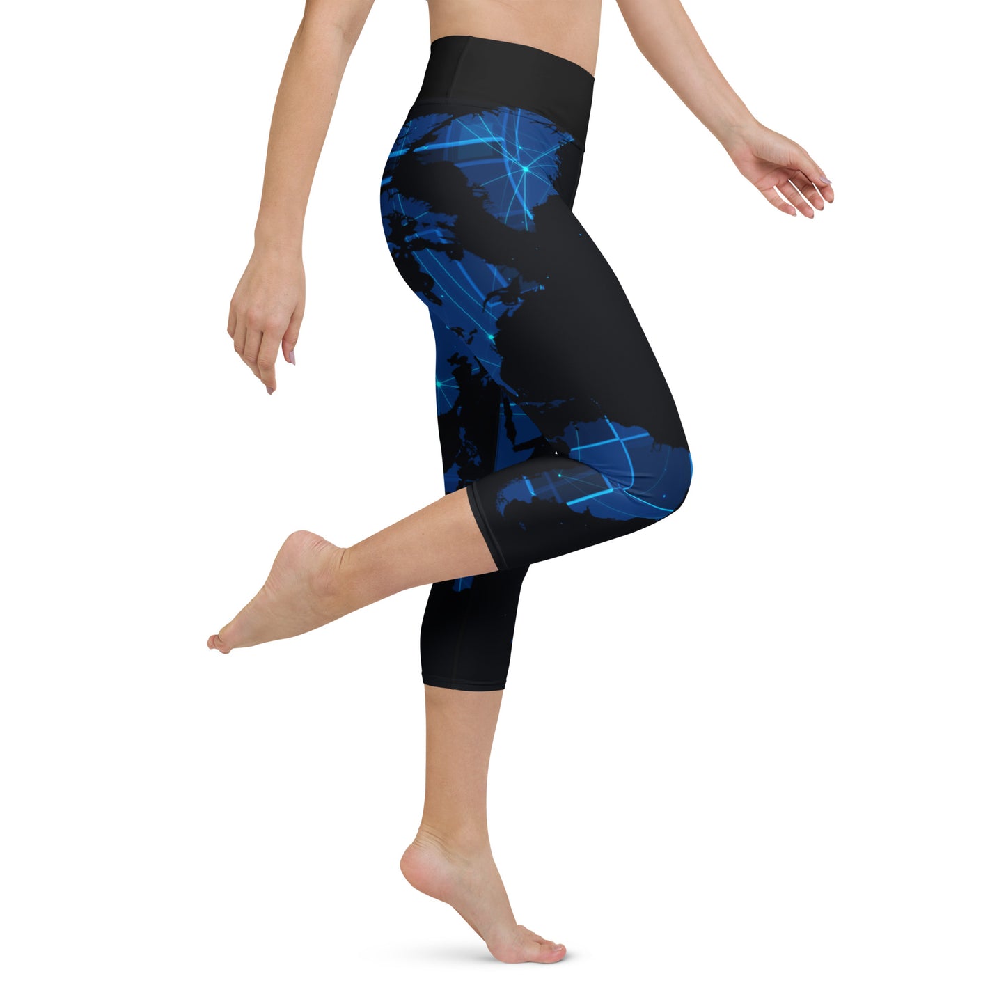 Legging court de yoga