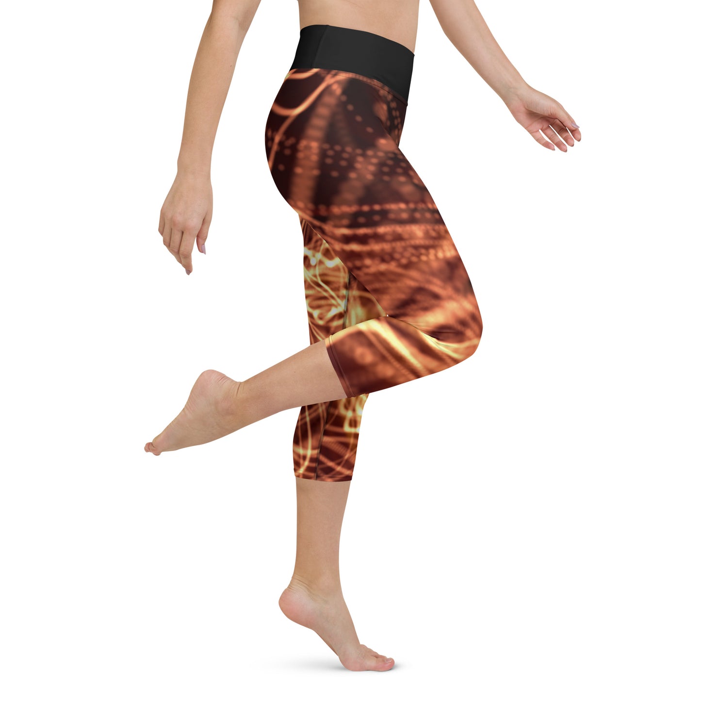 Legging court de yoga