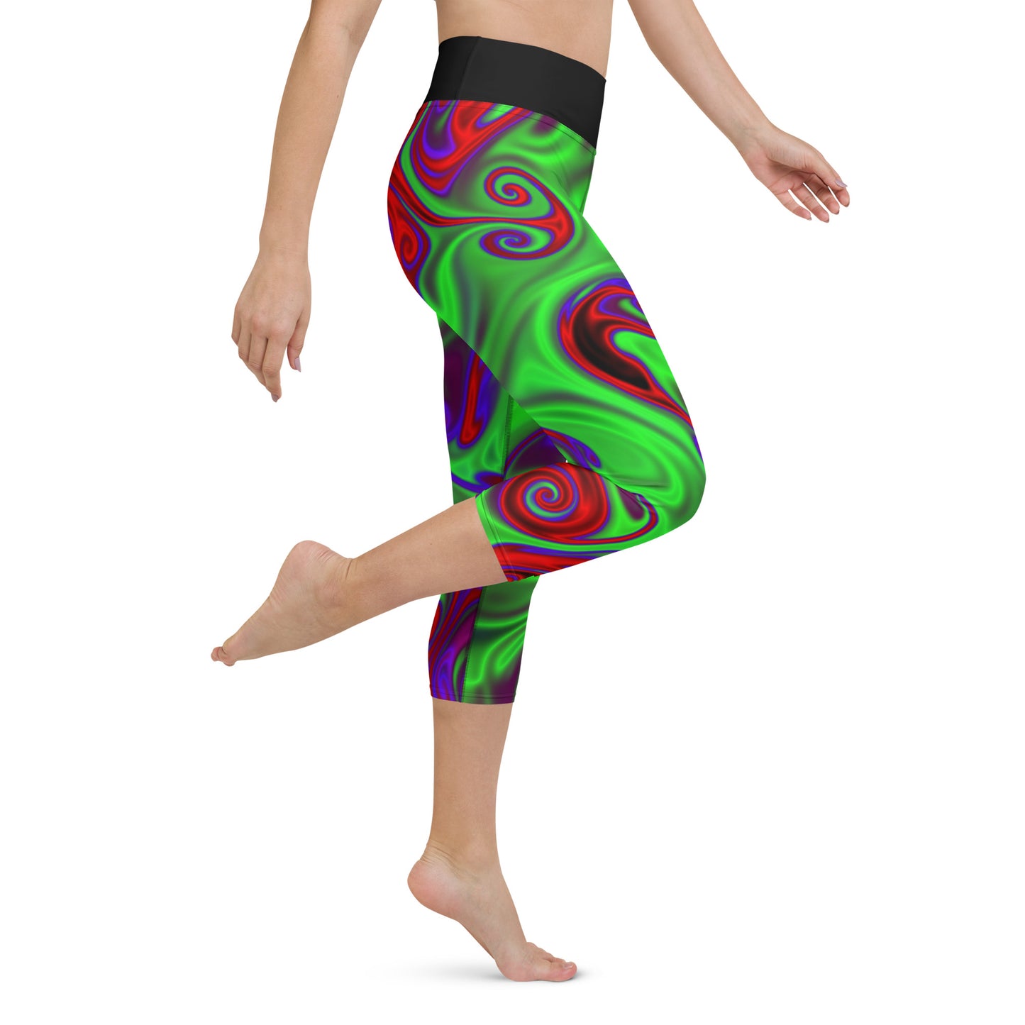 Legging court de yoga