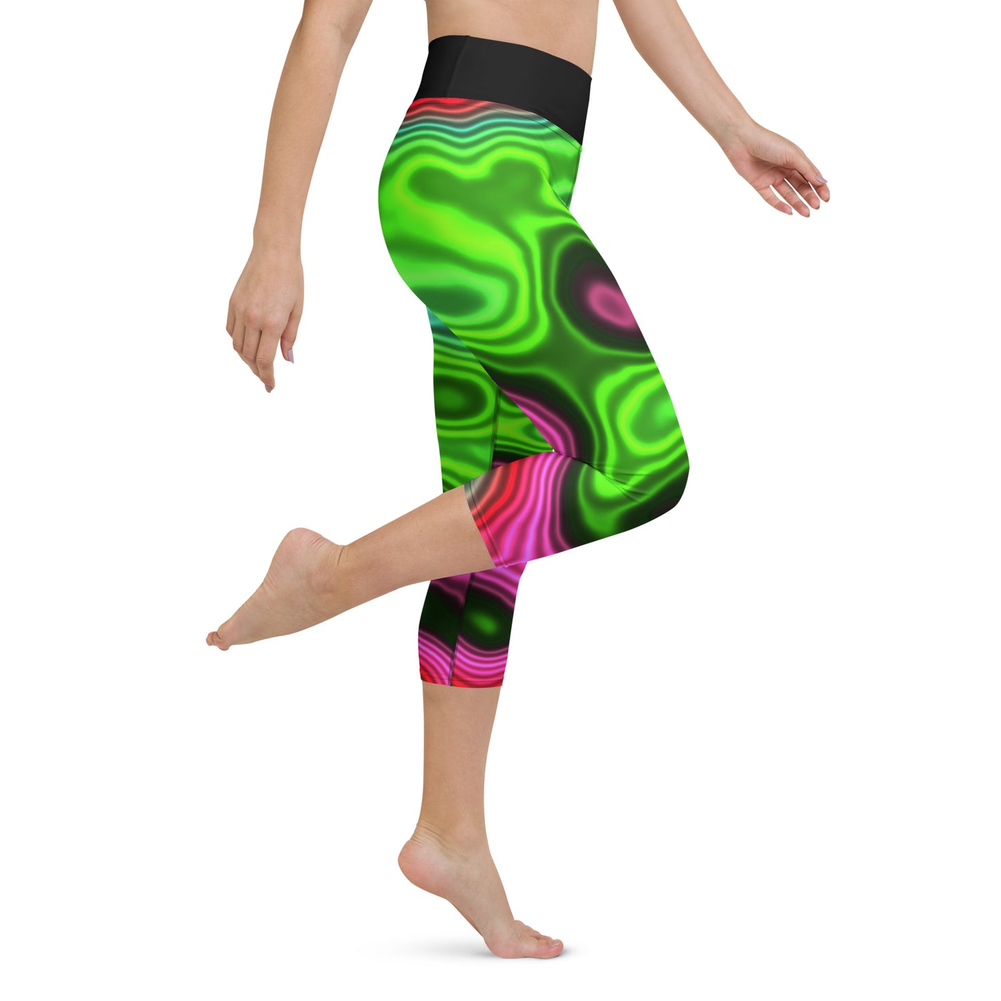 Legging court de yoga