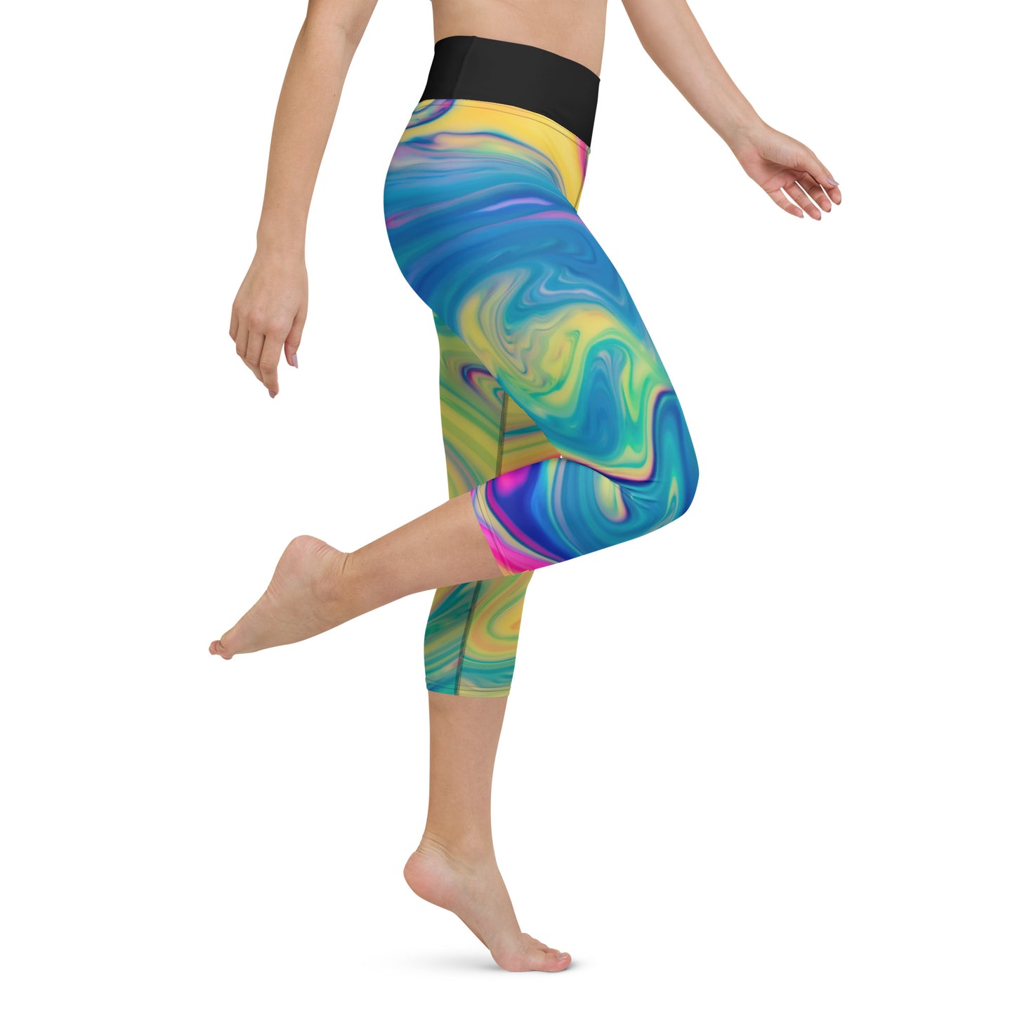 Legging court de yoga