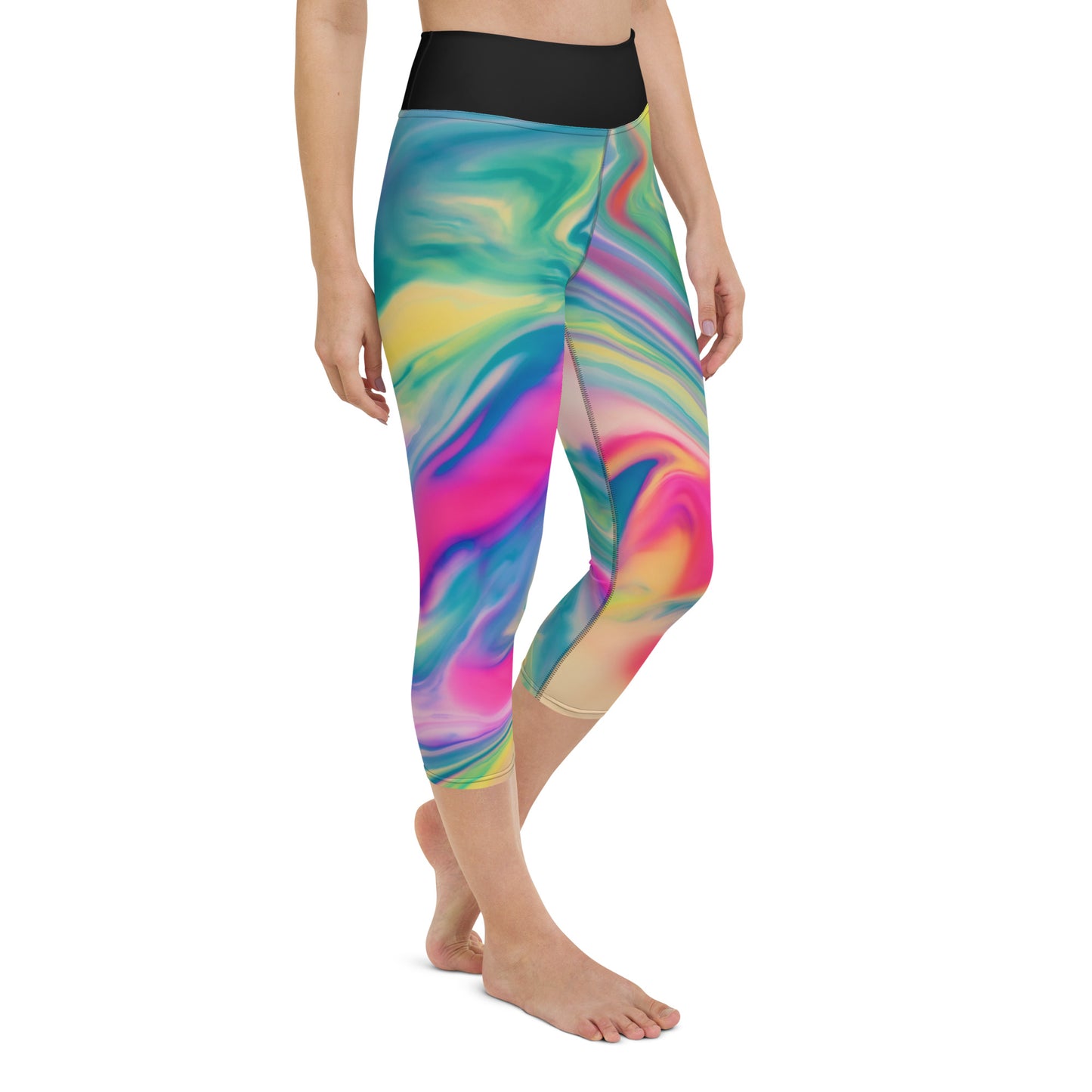 Legging court de yoga