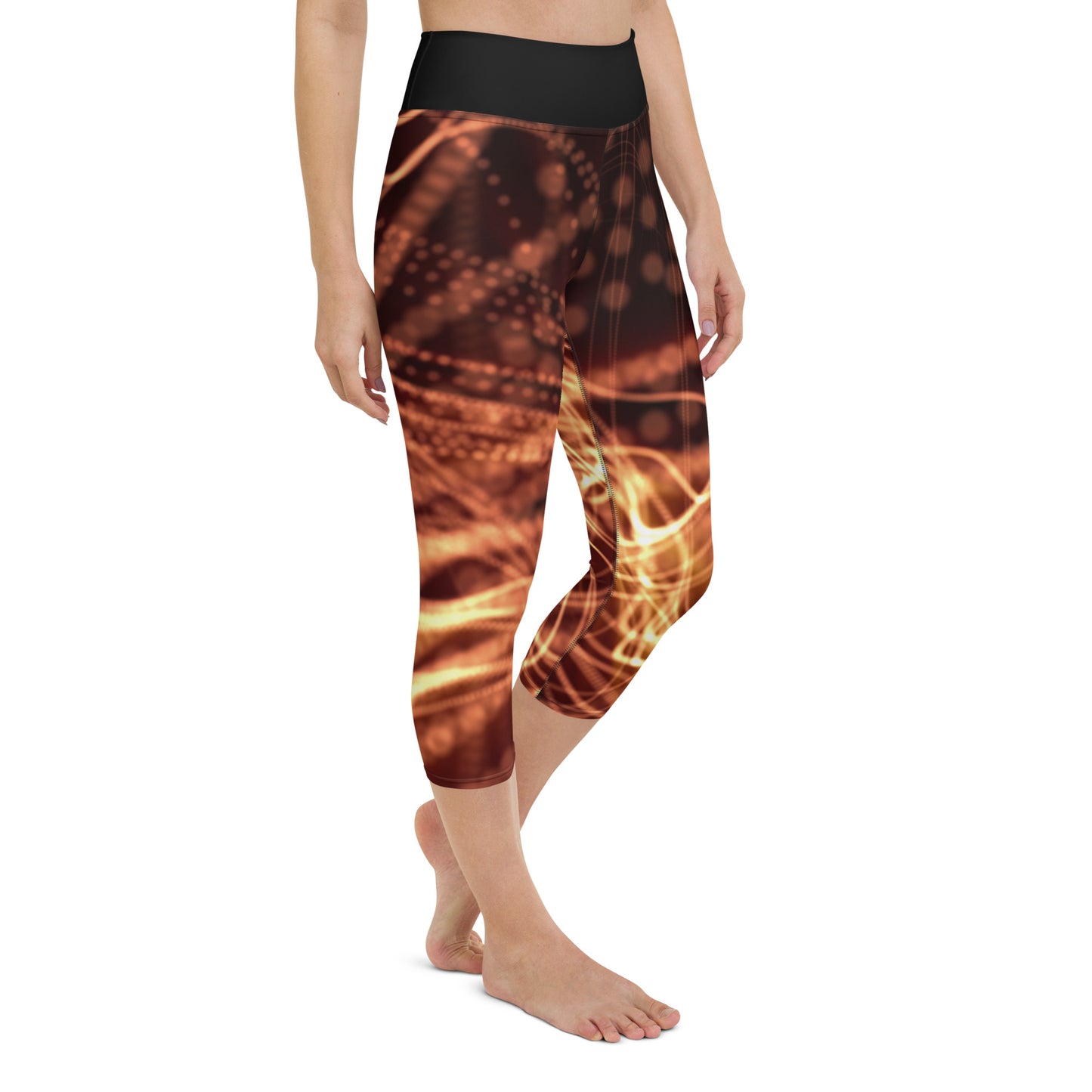 Legging court de yoga