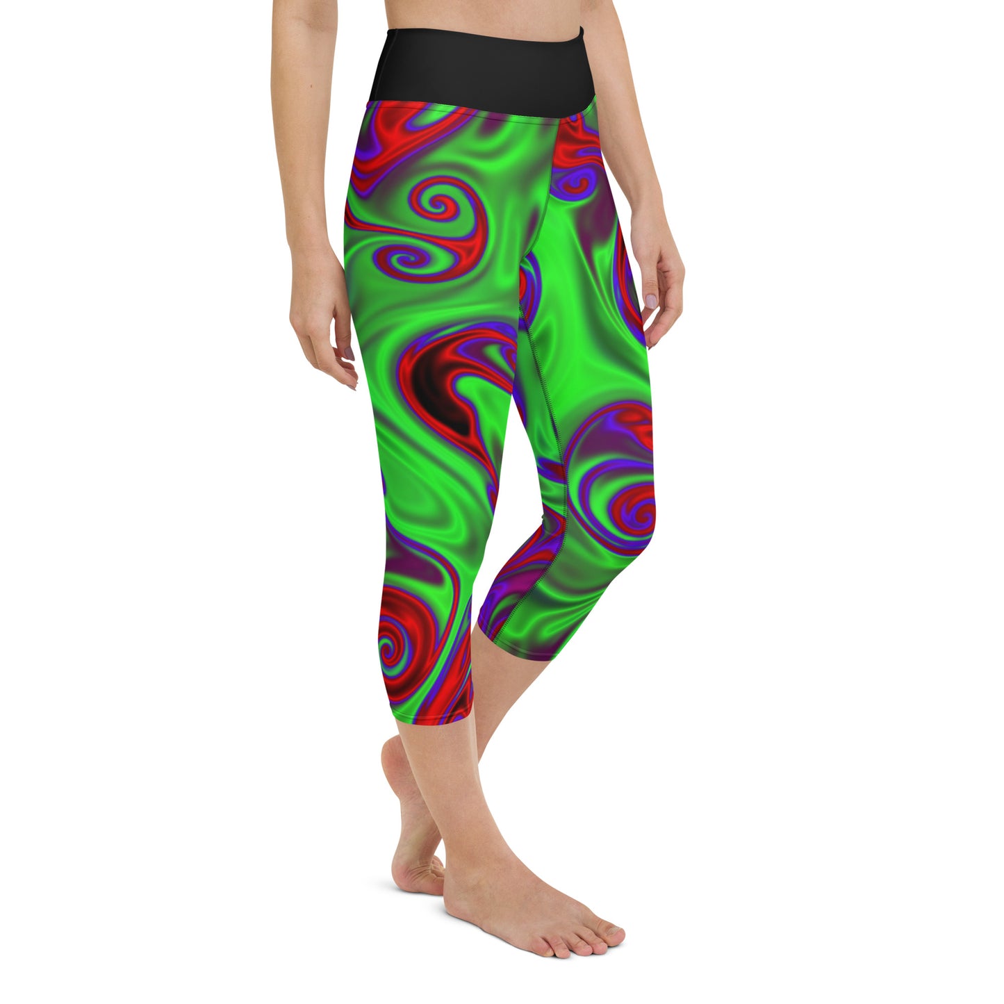 Legging court de yoga