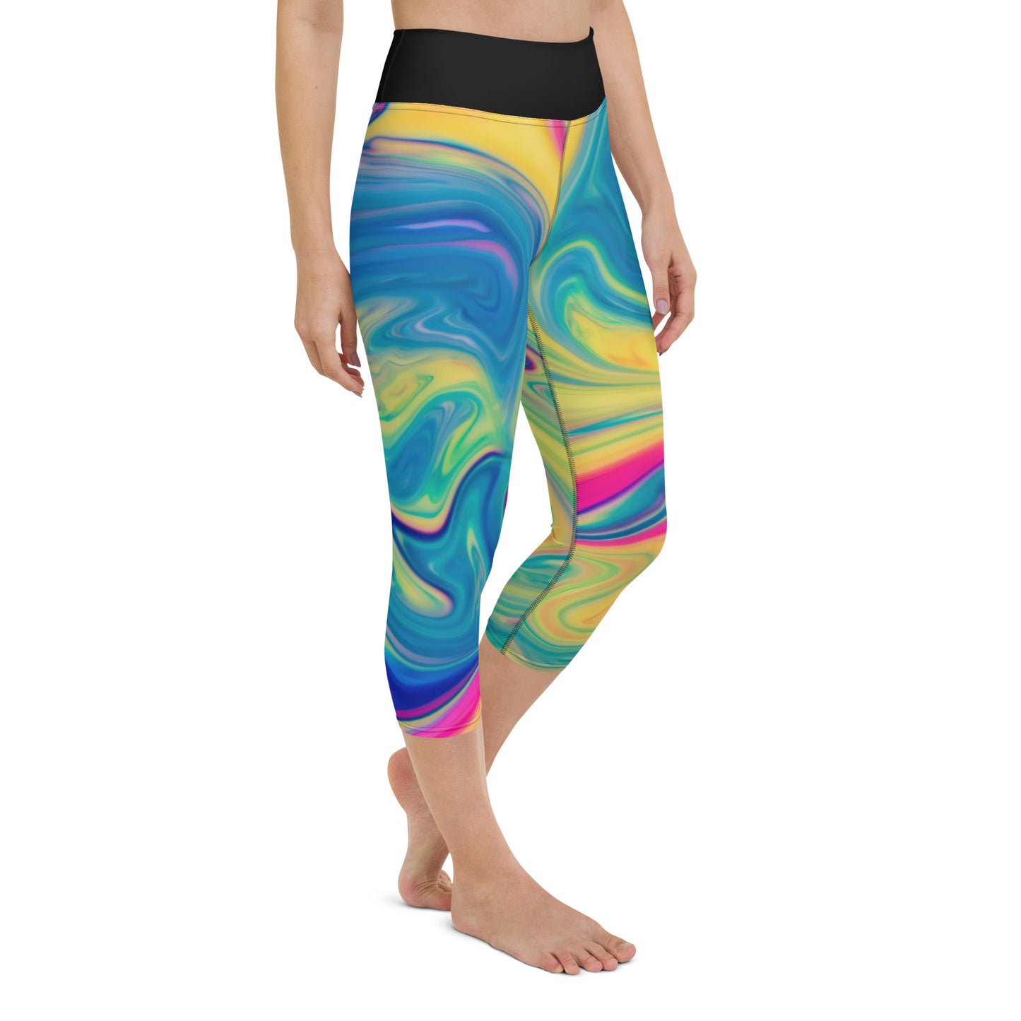 Legging court de yoga